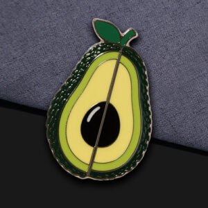Custom Fruity Avocado Food Pin