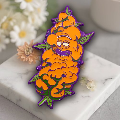 Custom Funny Rice Flower Pin