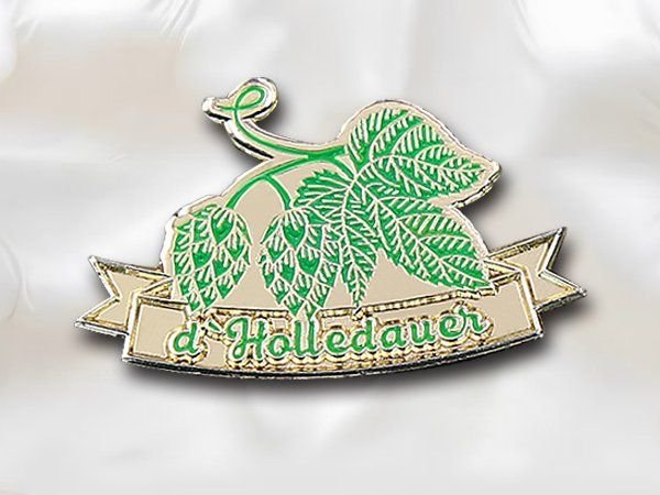 Custom Green Vine Flower Pin