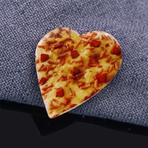 Custom Pizza Printed Pin