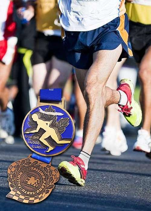 Custom Race Medals Production-Left