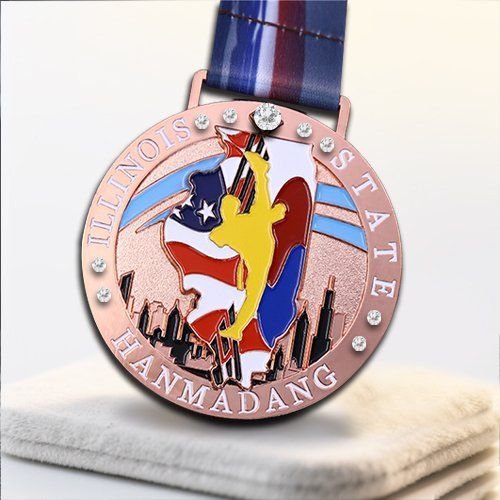 Custom Rhinestone Medals