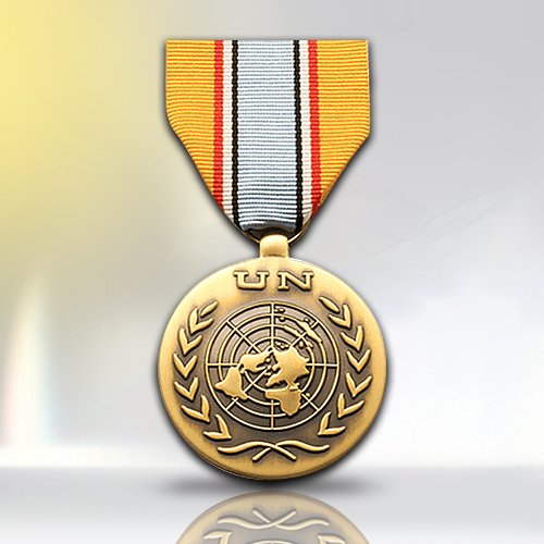Custom Round Miniature Military Medal