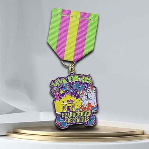 Custom Scarborough Fiesta Medal