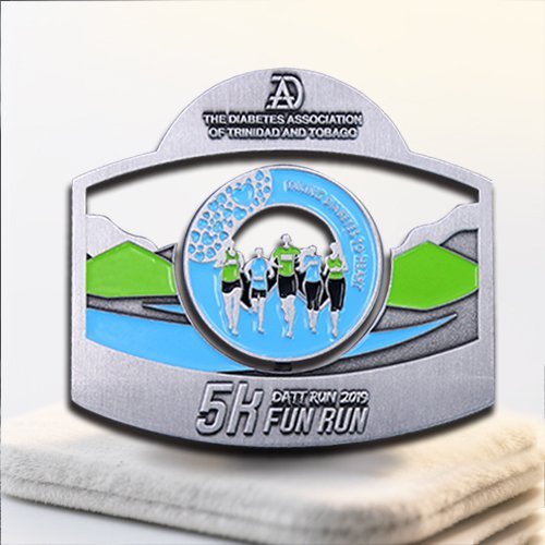 Cut-out Race Medals