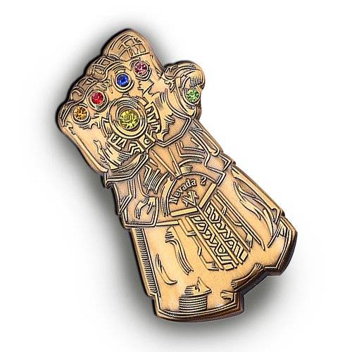Marvel Thanos' Infinity Gauntlet Magnetic Pin