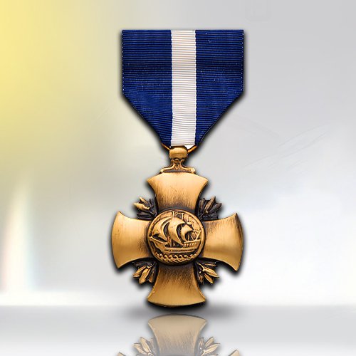 Navy Cross Award Military Medal
