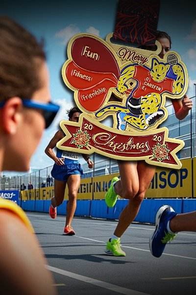 Passionate Running Medal