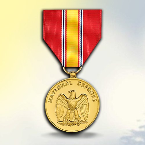 Red National Defense Service Medal