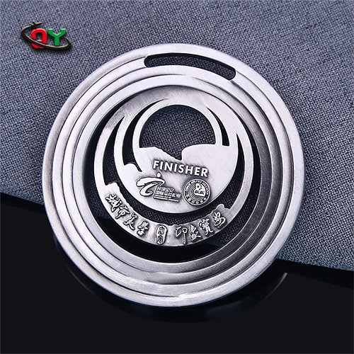 Shenzhen Baoan District Marathon Medal-Back