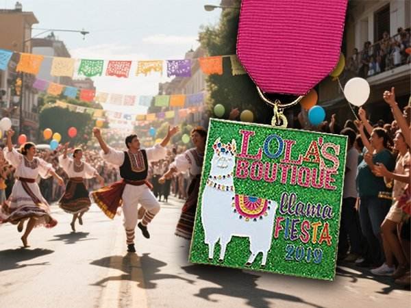 What are Custom Fiesta Medals