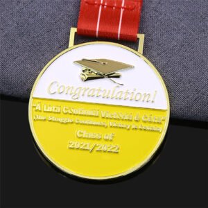 Yellow Class Graduation Medal