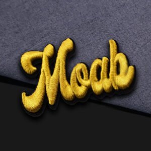 3D Embroidered Patches