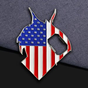 American Flag Anomaly Shaped Coins