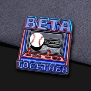 Beta Together Baseball Pins