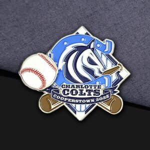 Charlotte Colts Baseball Pins