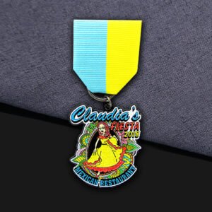 Claudia's Golden Fiesta Medal