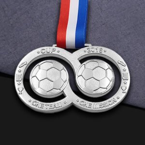 Creative Infinity Symbol Football Medals