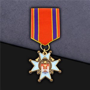 Custom 3D Cross Fiesta Medal