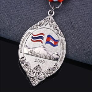 Custom Classic Cycling Medals-back