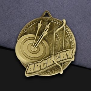 Custom Classic Retro Archery Medals