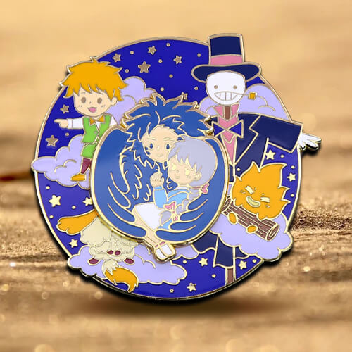 Custom Double Layer Enamel Pins