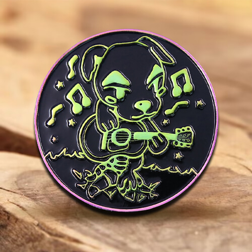 Custom Fluorescent Soft Enamel Pin