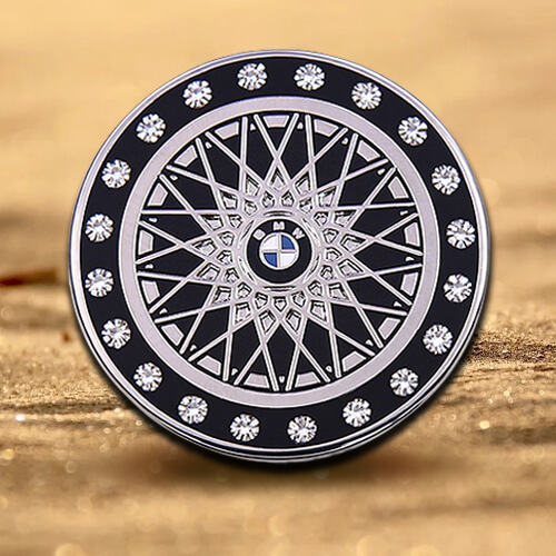 Custom Gemstones Enamel Pins