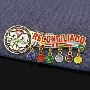 Custom Pendant Style Enamel Pin