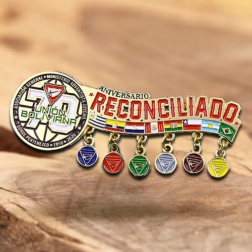 Custom Pendant Style Enamel Pin