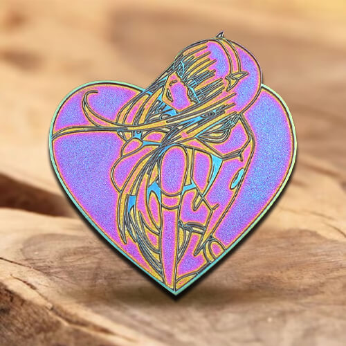 Custom Rainbow Electroplated Pin