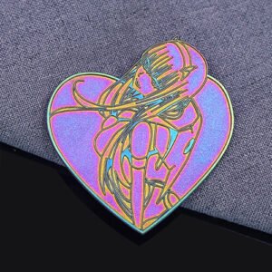 Custom Rainbow Electroplated Pin