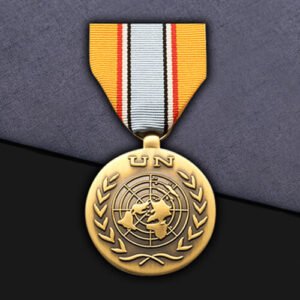 Custom Round Miniature Military Medal