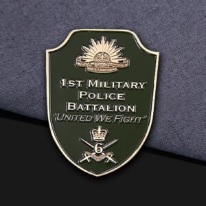 Custom Shield Challenge Coins