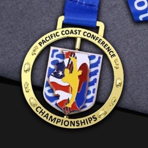 Custom Spin Taekwondo Medal