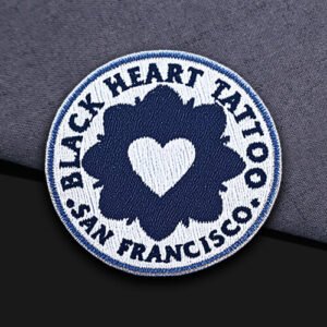 Denim Embroidered Patches