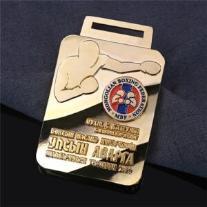 Dojo Rising Sun Square Medal