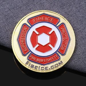 Firefighters Foundation FireIce Challenge Coins