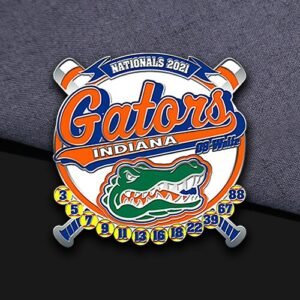 Gators Indiana Baseball Pins