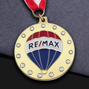 Gemstone-Studded Medals