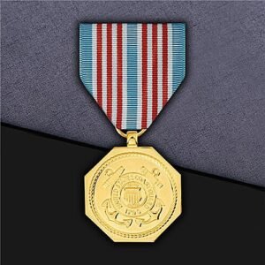 Octagonal Coast Guard Hero Medal