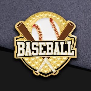 Rhinestone Baseball Pins