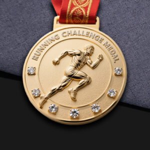 Rhinestone Running Medals