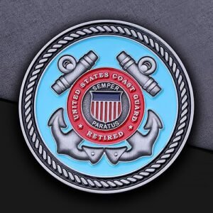 US Coast Guard Retired Challenge Coins