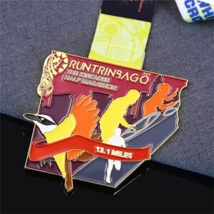 Vibrant Half Marathon Race Medals