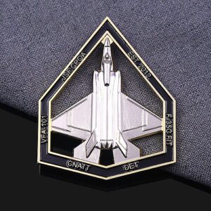 5th Gen Fighter Military Challenge Coin