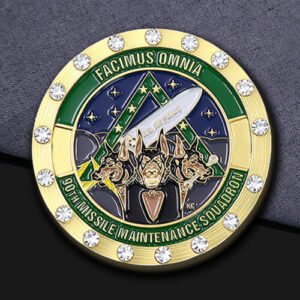 90th Missile Maintenance Squadron Air Force Coin