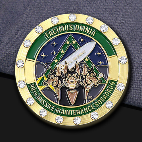 90th Missile Maintenance Squadron Air Force Coin