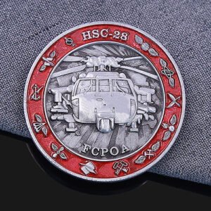 Air Force HSC - 28 Helicopter Support Challenge Coin