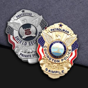 American Eagle Police Badge Series